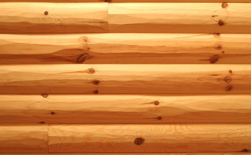 Log Siding, Log Cabin Siding, and custom Log Siding Corners