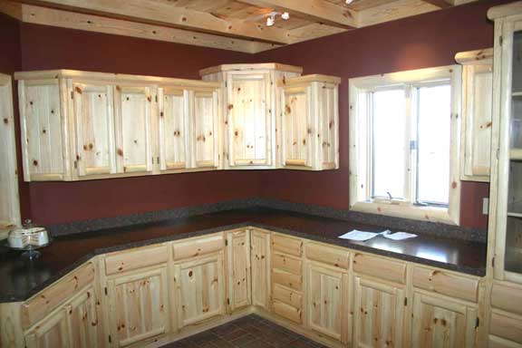 Knotty Pine Cabinets And Kitchens